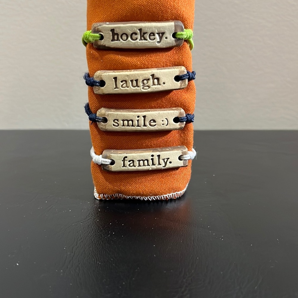 Set of four bracelets